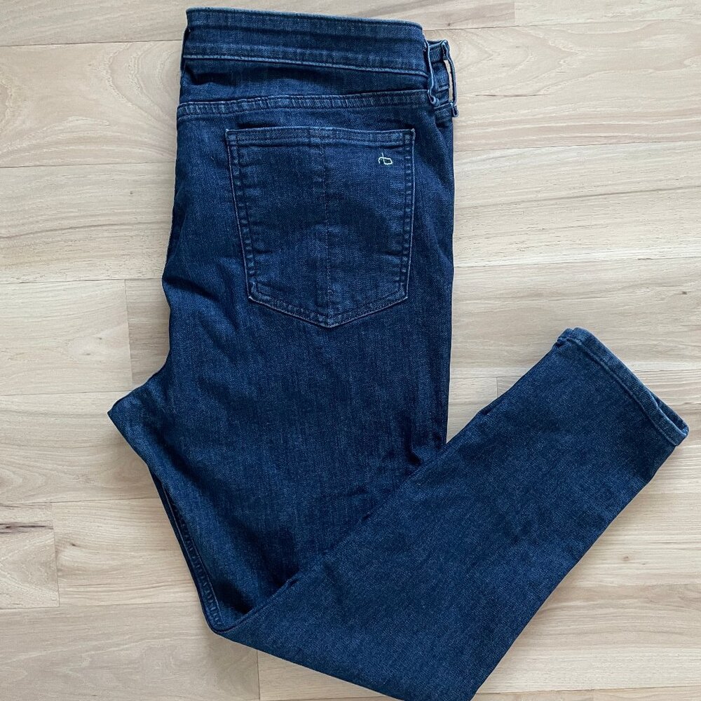 RAG & BONE Cate Mid Rise Ankle Skinny 34W x 27L Color April